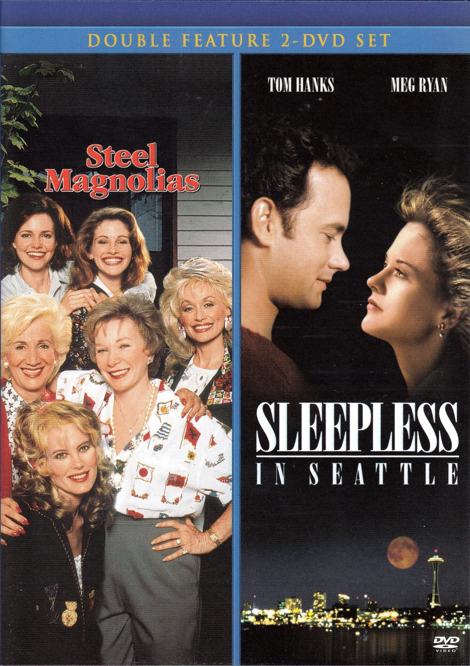 Steel Magnolias/Sleepless in Seattle Double Feature 2-DVD set [DVD] book cover