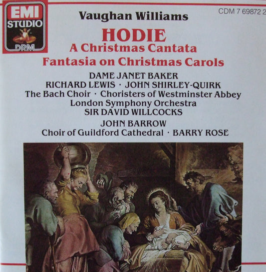 Hodie: A Christmas Cantata / Fantasia on Christmas Carols book cover