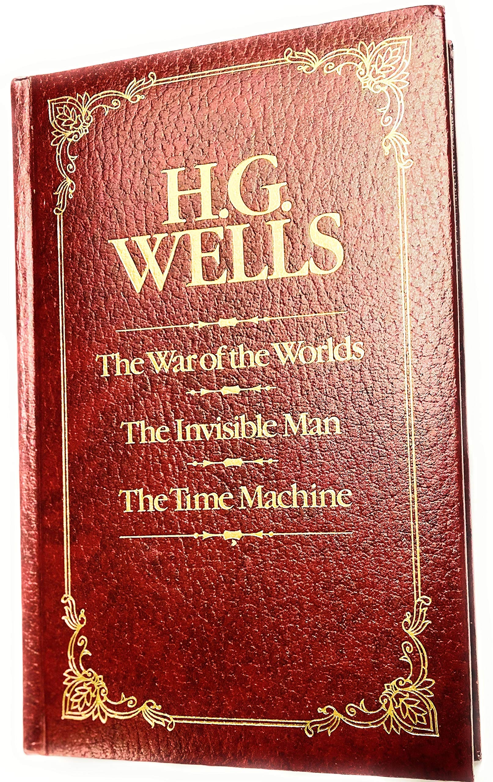 The War of the Worlds, The Invisible Man, The Time Machine book cover