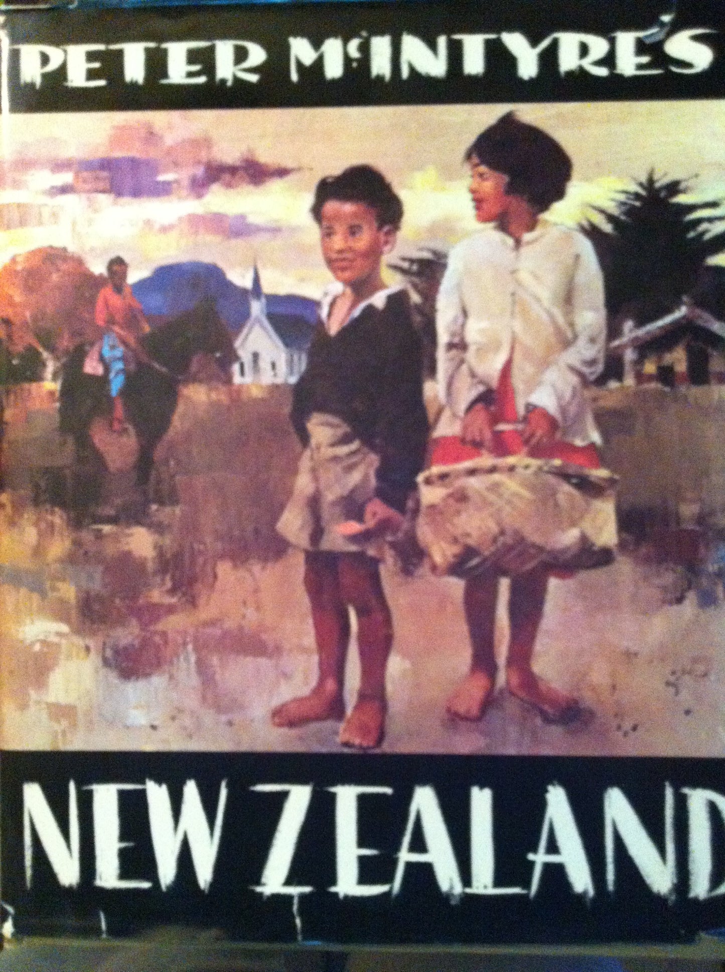 Peter McIntyre's New Zealand book cover