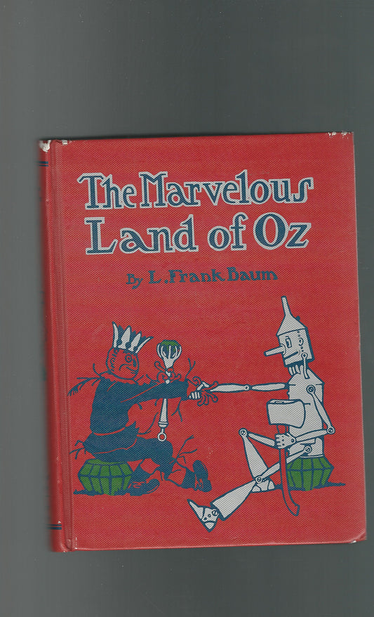 Marvelous Land of Oz book cover
