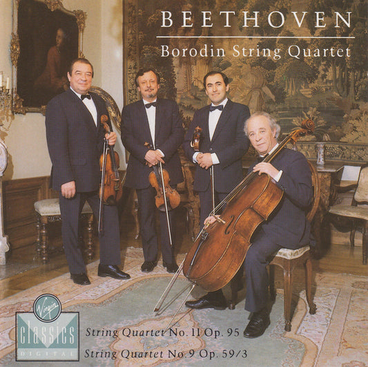 Beethoven: String Quartet No. 11, Op. 95 / String Quartet No. 9, Op. 59/3 book cover