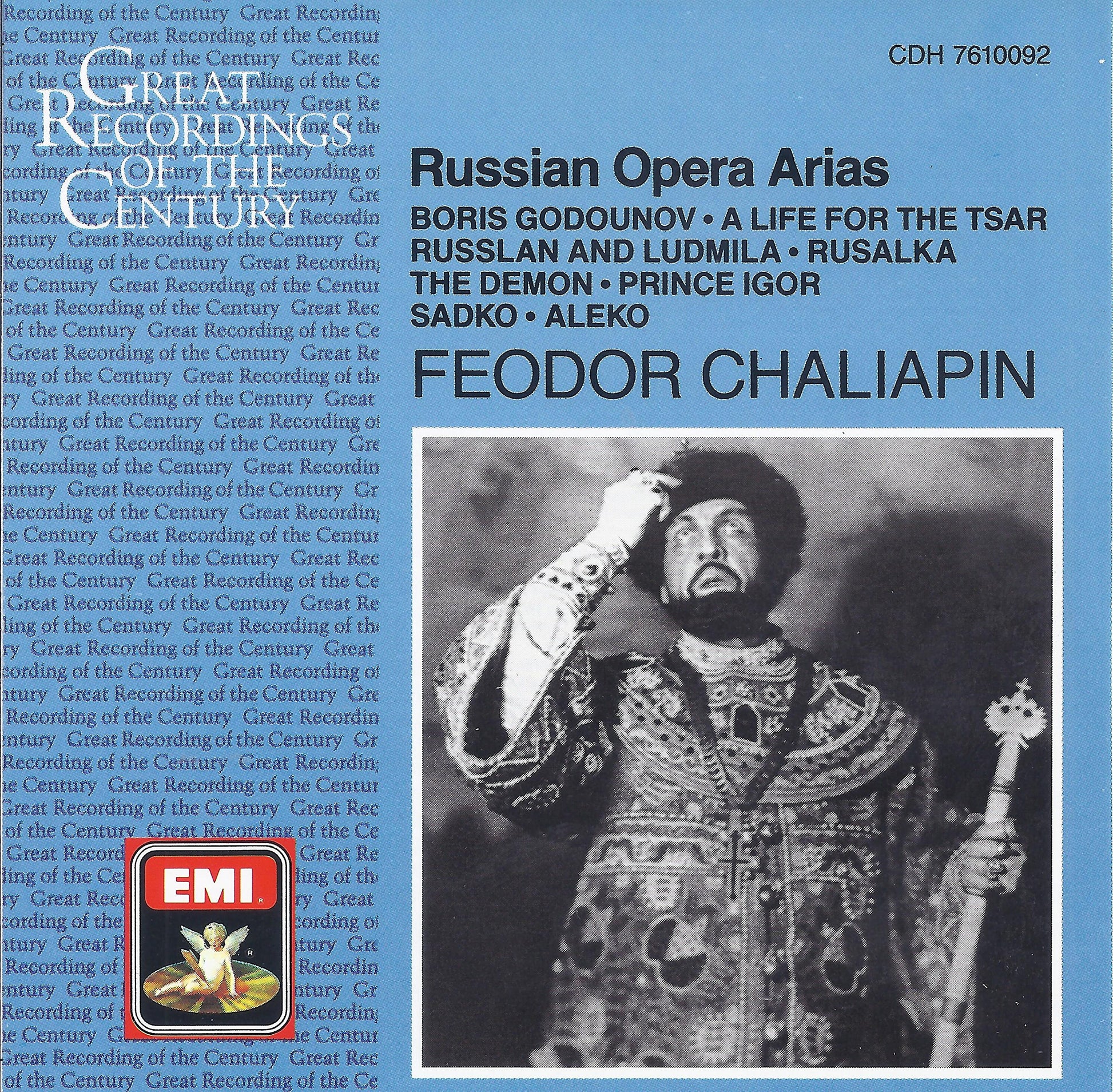 Fedor Chaliapine: Russian Opera Arias book cover