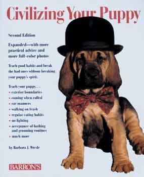 Barrons Books Civilizing your Puppy Book