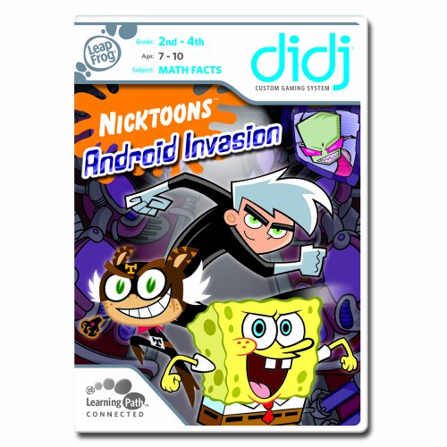 LeapFrog Didj Custom Learning Game Nicktoons - Android Invasion