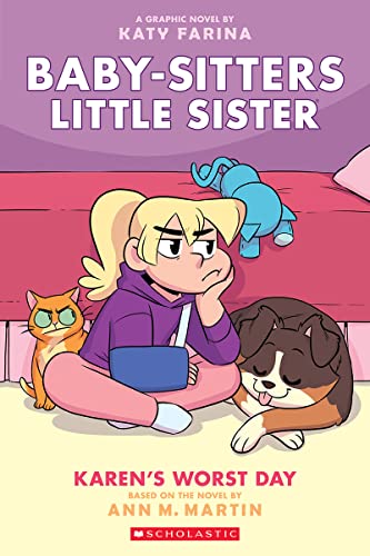 Karen's Worst Day: A Graphic Novel (Baby-Sitters Little Sister #3) (Adapted Edition): Volume 3 (Adapted)