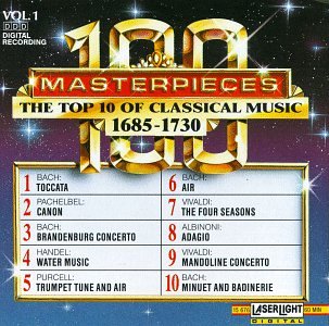100 Masterpieces, Vol. 1: The Top 10 of Classical Music, 1685-1730