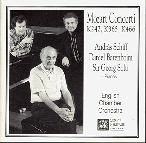 Mozart: Concerti K242, 365, K466