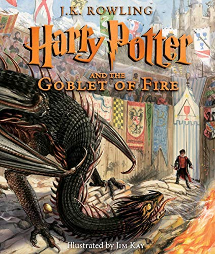 Harry Potter and the Goblet of Fire: The Illustrated Edition (Harry Potter, Book 4) (Illustrated Edition), 4
